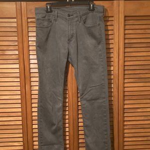 LEVI'S 511 JEANS GRAY 32 X 32